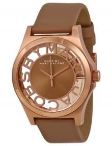 Marc by Marc Jacobs Henry Skeleton mbm1245 women's leather watch