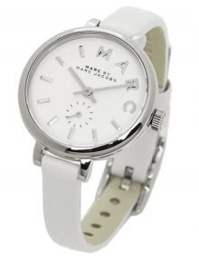 Marc by Marc Jacobs Sally White mbm1350 women's leather watch