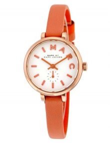 Marc by Marc Jacobs Sally Peach mbm1355 women's leather watch