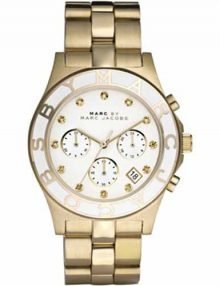 Marc by Marc Jacobs Blade mbm3081 women's gold plated watch