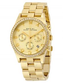 Marc by Marc Jacobs Henry Chrono mbm3105 women's gold plated watch