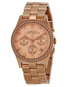 Marc by Marc Jacobs Henry Rose mbm3118 women's rose gold plated watch