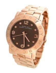 Marc by Marc Jacobs Amy mbm3167 women's rose gold plated watch