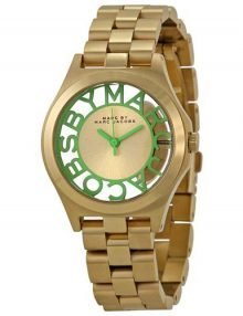 Marc by Marc Jacobs Henry Gold mbm3295 women's gold plated watch