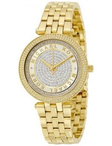 Michael Kors Mini Darci mk3445 women's gold plated watch