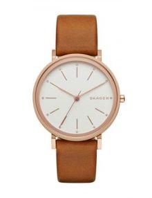 Skagen skw2488 women's leather watch