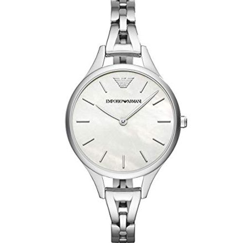 Emporio Armani Aurora Silver Watch AR11054