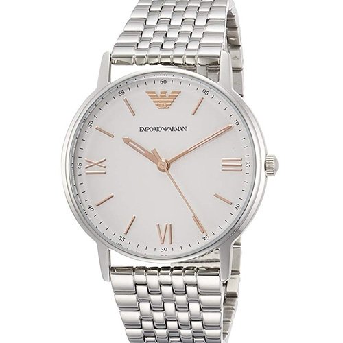 Emporio Armani Kappa Silver Watch AR80014