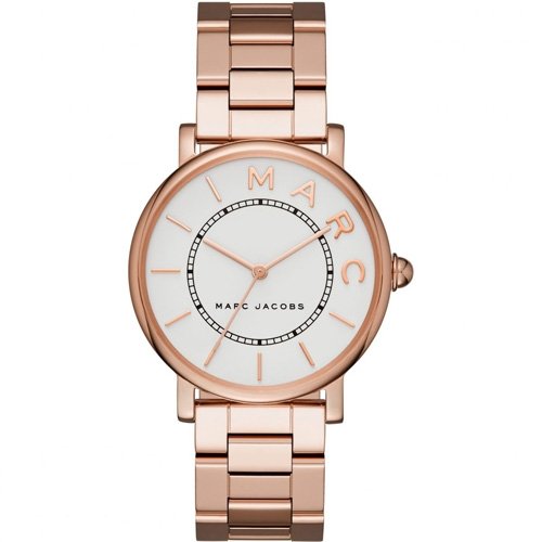 MARC JACOBS Roxy Silver Dial Ladies Rose Gold Tone Watch mj3523