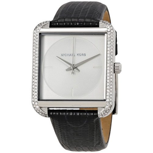Michael Kors mk2583 Lake Black Leather Band Ladies Watch