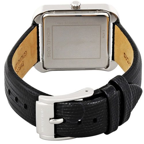 Michael Kors mk2583 Lake Black Leather Band Ladies Watch