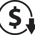 cost-reduction-icon-free-vector